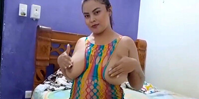 Colombian Milf Fucks Her Stepsons Young Friend