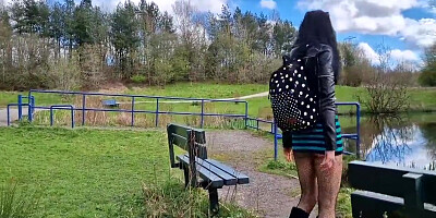 No Panties In Public So You Can See My Pussy And I Needed To Min