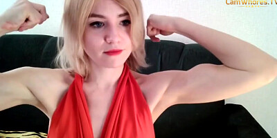 Bella Flexing