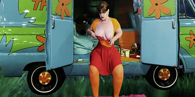 Granny Velma Dinkleys Lick & Dick Quandary Creampie Cams45h