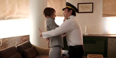 Cawd-628 After Being Kept Away From Sex For 2 Months, She Is Extremely Horny Even Before The Flightas Soon As She Arrives At Her Destination, She Goes Straight To The Hotel With The Captain And Fucks Like A Beast For 12 Hours Until The Early Morning Flig
