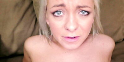 Cum craving teen cutie Cleo Vixen gets a hot facial