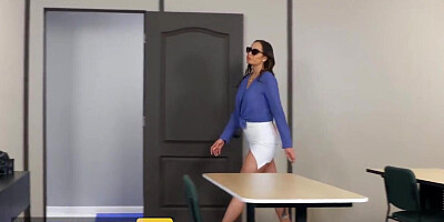 Sexy teacher is nailed by the bad student