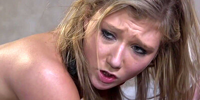 Strict master dominates and fucks cute prisoner