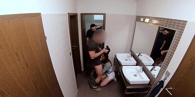 Naughty Charlie Red gets nailed in front of boyfriend