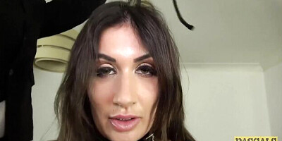 So hot Pascal White and Princess Jasmin's maledom porn