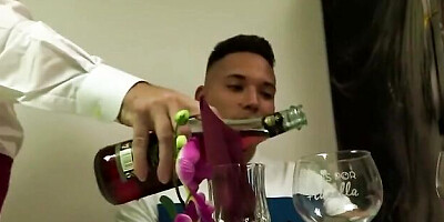 Brunette smut with randy Estefani Tarrago from FaKings