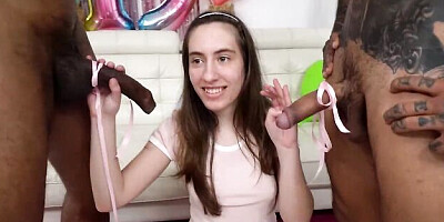 Small tits video with bouncy Carolina from FaKings