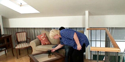 Granny Bet - blowjob video