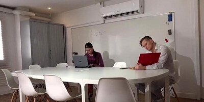 The Maintenance Man had horny secretary