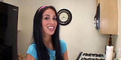 Gorgeous Darkhaired Babe Young 18yo Yasmin With Aries Stone