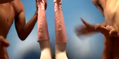 Kelly Kline In Jerking Double Dicks