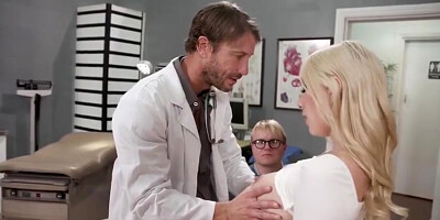The Doctor, Big T And Kay Love In Doctor Fucks Patient In Front Of Husband