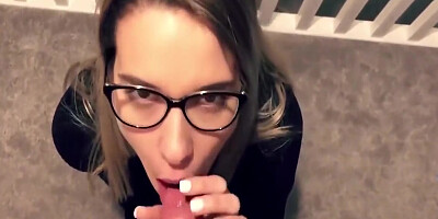 Crazy Huge Cumshot Over Her Pretty Face With Samantha Flair