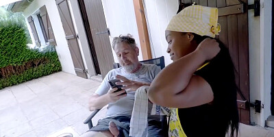Pervert Old Man - Trio With The Producer And The Colombian Housekeeper (anal / Squirt)