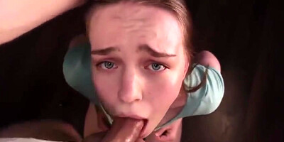 Aqua Ri - Slobbery Blowjob From A Cute Girl In A Short Dress