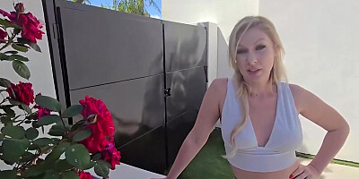 Nookies - Hot Housewife Fucked Outdoors - Sydney Paige