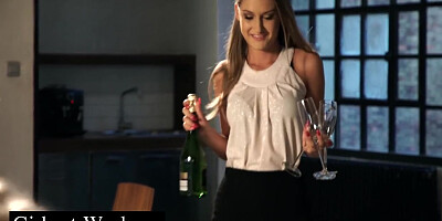 Tiffany Tatum, Victoria Pure And Blue Angel In Lesbian Trio At Work