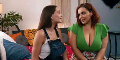 Stepmom Dovefucking Petite Stepdaughter With Aften Opal, Big T And Natasha Nice