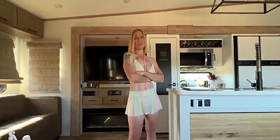 Jane Cane - Student 18+ Re-bullies His Teacher Shiny Cock Films