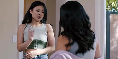 Couples Domination Sexvid Does The Trick With Lulu Chu, Louise Louellen And Seth Gamble