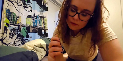 She Only Wanted One Thing. My Cum. Huge Cumshot