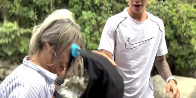 Danner Mendez And Monique Fuentes - My First Time With My Stepson In The River Free 10 Min