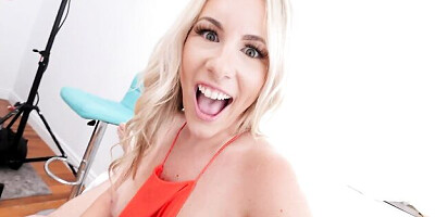 Awesome POV sex in the missionary pose with a blonde Bunny Madison