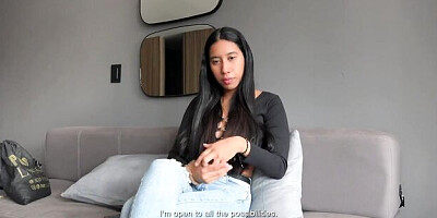 Latina Casting - cumshot clip