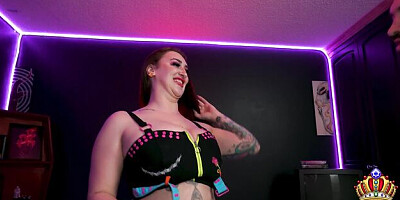 Lascivious Peter King and Avalon Mira at peterskingdom action