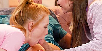 Petite Redhead And Hot Perfect Gets Fucked With Myra Moans, Codey Steele And Madi Collins