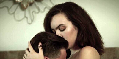 Sinful Lucas Frost and Freya Parker at bed fuck action