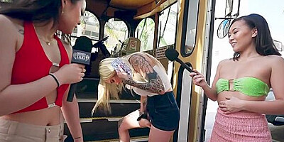 Best Adult Video Hd Wild Show With Kira Perez, Lulu Chu And Derek Savage