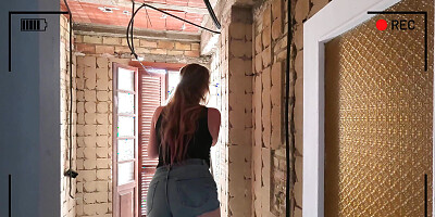 My MILF Neighbour caught me Masturbating and Fucked me POV - TAKE ME SLO