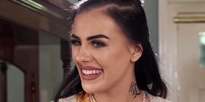 Redheaded beauty sees what real devotion looks like