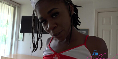 Hazel Grace in Virtual Date Movie - ATKGirlfriends