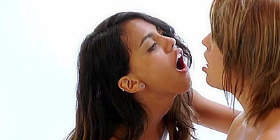 Amazing Sex Clip Brunette Newest Ever Seen With Lindsey Woods And Marina Angel