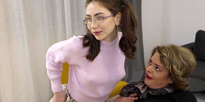 Vivian Grace porn movie with age difference lez fucking