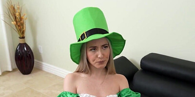 Leprechaun in the hoe's pussy in a fucked up porn movie