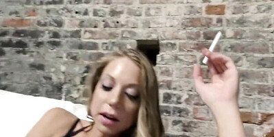 Mr POV featuring Shawna's blonde smut