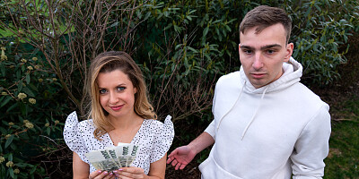 Approaching a couple and offering them money for sex