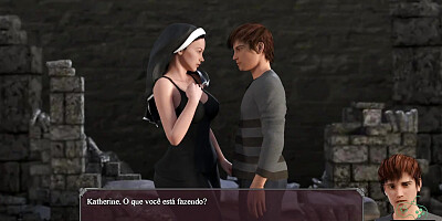 Lust Epidemic ep 63 - Perverted Nun Wanted to Have Sex in the Cemetery Church