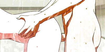 Hentai. Fucking with beautiful big boobs girlfriend