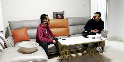 Lucky Delivery guy with big cock fucks Hot Asian Petite Girl and gives creampie