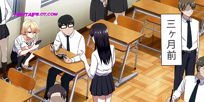 Horny Stepsister Shares Room With Classmate But Wants Cock For Exchange - Hentai