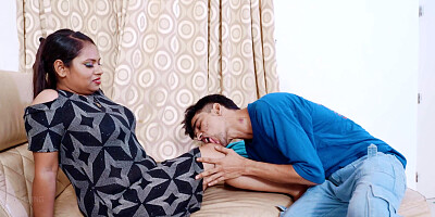 indian biology teacher sex fucked on sofa threesome fuck with 2 student 18+ hardcoresex