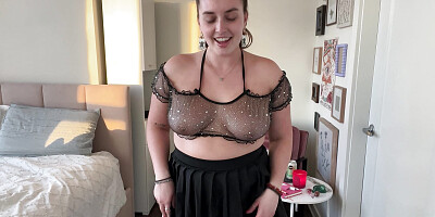 4K Mini Skirt Try On Haul with CLOSE UPS &, Pussy Flashing - HOTTEST Try Ons