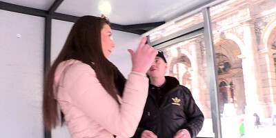 Hot Carla Crouz has Doggy-Style Public Sex