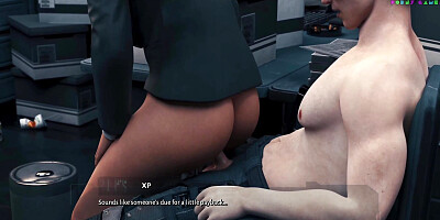 Cybernetic Seduction by 1thousand - Sexual Repayment for a Good Job 19