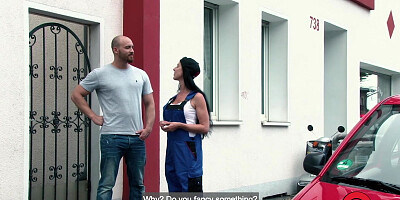 HITZEFREI Texas Patti screams while being pounded by a big cock